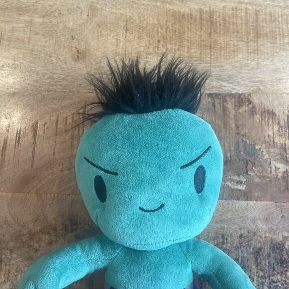 Universal Studios Baby Incredible Hulk Marvel Kids Green Stuffed Plush Toy Doll - Picture 2 of 8